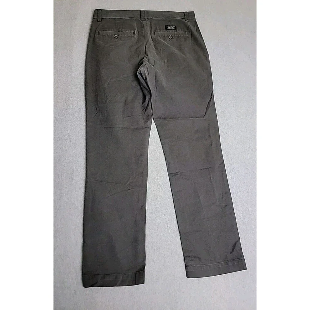 Banana Republic‎ Pants Mens 30x30 Rapid Chinos Charcoal Gray Flat Stretch Preppy